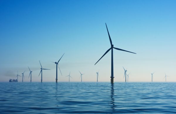 Aerogeneradores en el mar