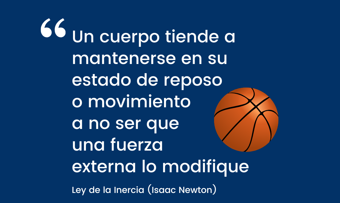 Newton y la inercia industrial